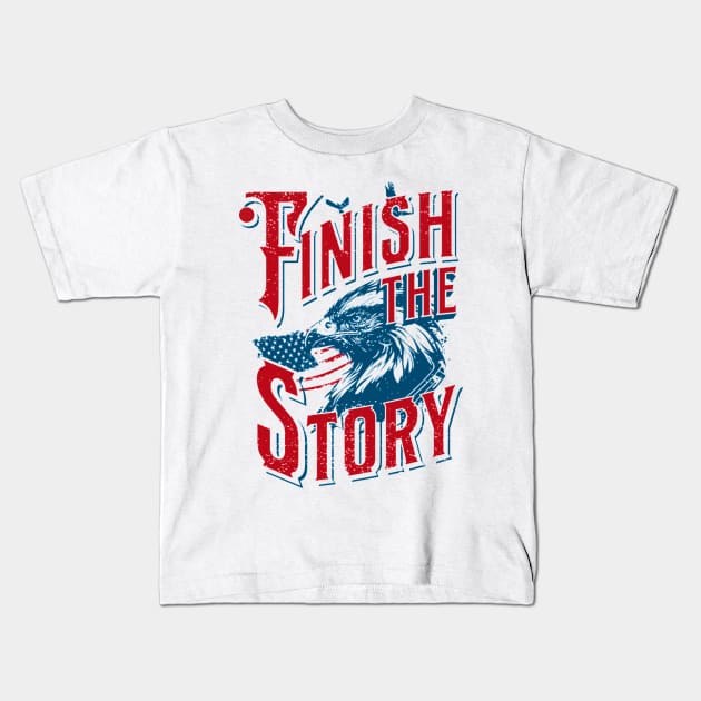 Cody Rhodes Merch WWE Cody Rhodes Finish The Story Wrestling Cody Rhodes Merch Kids T-Shirt by Wrestling Supreme